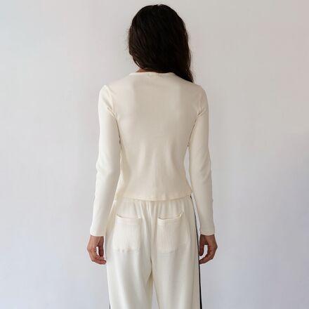 (取寄) レディース ザ リブ カーディガン - ウィメンズ Donni women The Ribの画像