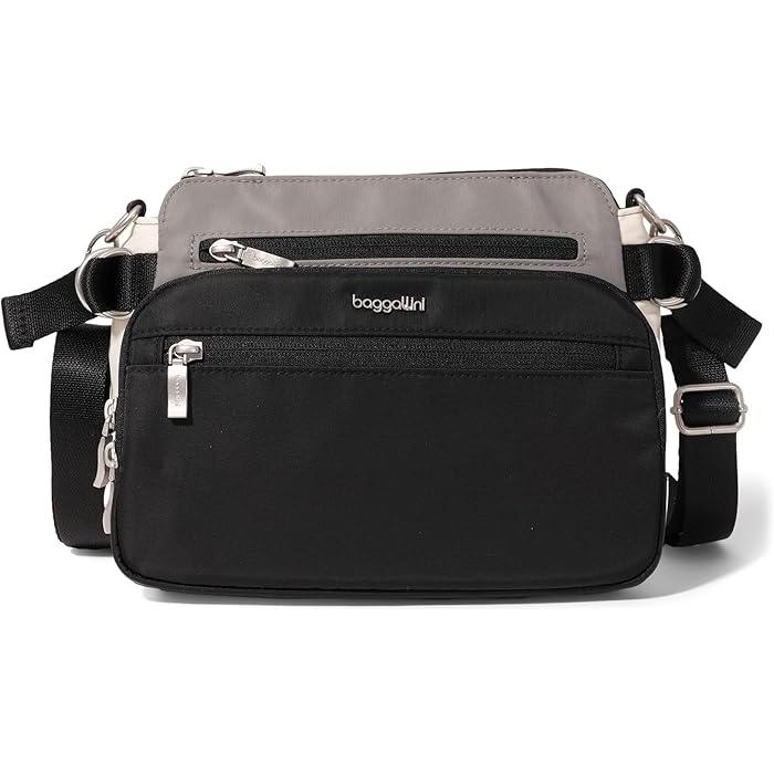 (取寄) バッガリーニ レディース マレ クロスボディ Baggallini women Marais Crossbody Black Multi Twill baggallini（バッガリーニ） P最大17倍1/1限定 (取寄) レディース マレ