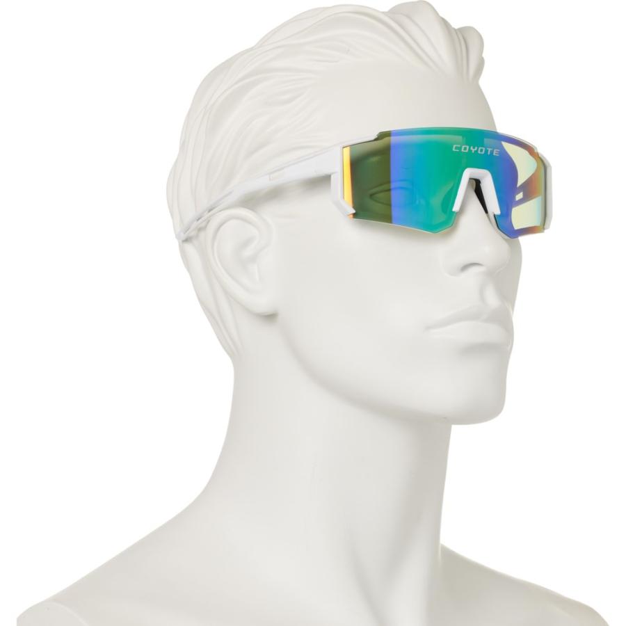 (取寄) コヨーテ コブラ サングラス - ポーラライズド Coyote Cobra Sunglasses - Polarized  White/Blue P最大17倍1/1限定 (取寄) コヨーテ コブラ サングラス