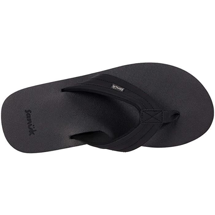 (取寄) サヌーク メンズ ジギー ソフト トップ Sanuk men  Ziggy Soft Top Black sanuk（サヌーク） (取寄) メンズ ジギー ソフト トップ Sanuk men