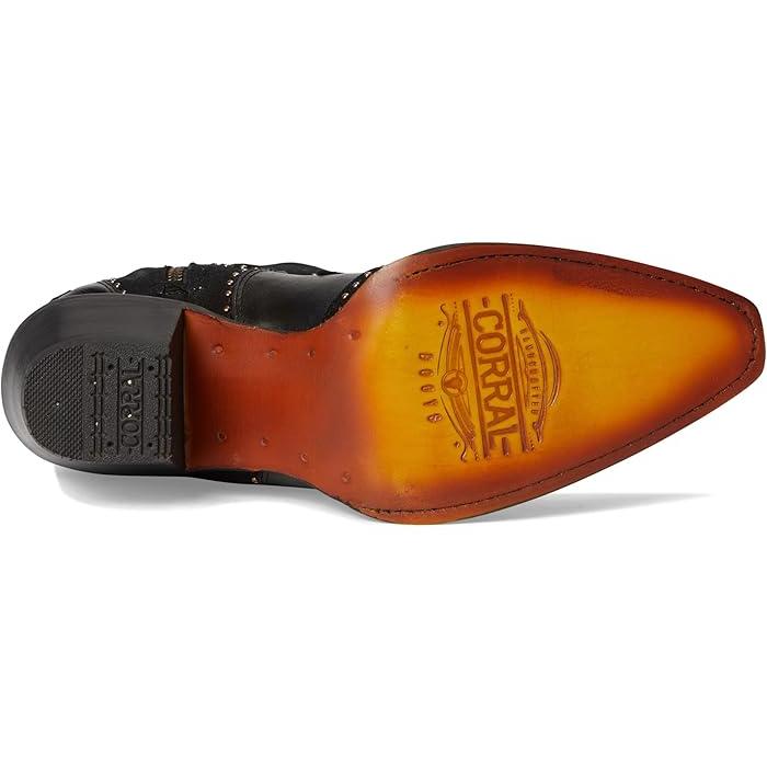 (取寄) コーラル ブーツ レディース  Corral Boots women N0024 Black 取寄) コーラル ブーツ レディース Corral Boots women N0024 Black