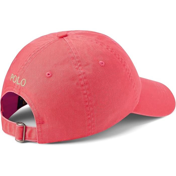 (取寄) ラルフローレン メンズ ザ アイコニック コットン チノ ボール キャップ Polo Ralph Lauren men The Iconic Cotton Chino Ball Cap Red Sky POLO RALPH LAUREN（ポロ・ラルフローレン） (取寄) ラルフローレン