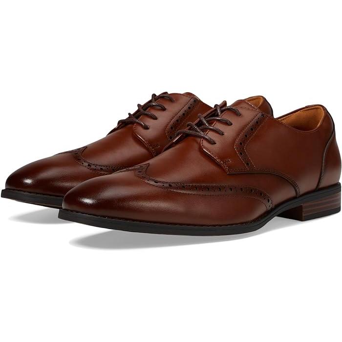 (取寄) ステイシー アダムス メンズ ランカスター ウィングチップ オックスフォード Stacy Adams men Stacy Adams Lancaster Wingtip Oxford Cognac P最大17倍1/1限定 (取寄) ステイシー アダムス メンズ ランカスター
