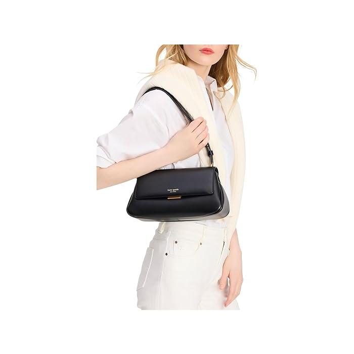 (取寄) ケイトスペード レディース グレース スムース レザー ショルダー バッグ Kate Spade New York women Grace Smooth Leather Shoulder Bag Black kate spade NEW YORK（ケイト・スペード ニューヨーク） (取寄) ケイト