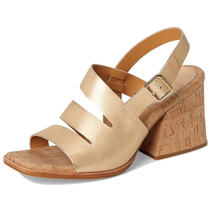 (取寄) コークイーズ レディース ケイト Kork-Ease women Cate Black 取寄) コークイーズ レディース ケイト Kork-Ease women Cate Gold