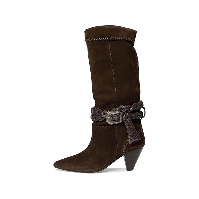 (取寄) フリーピープル レディース ブリジット ベルト スラウチ ブーツ Free People women Bridget Belt Slouch Boots Chocolate Suede/Leather FREE PEOPLE（フリーピープル） P最大17倍1/1限定 (取寄) レディース
