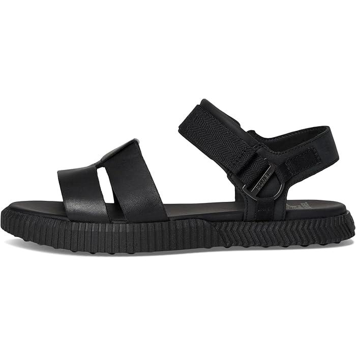 (取寄) ソレル レディース オナ アンクル ストラップ フラッツ サンダル SOREL women Ona Ave Ankle Strap Flat Sandals Black/Black SOREL（ソレル） P最大17倍1/1限定 (取寄) レディース オナ アンクル