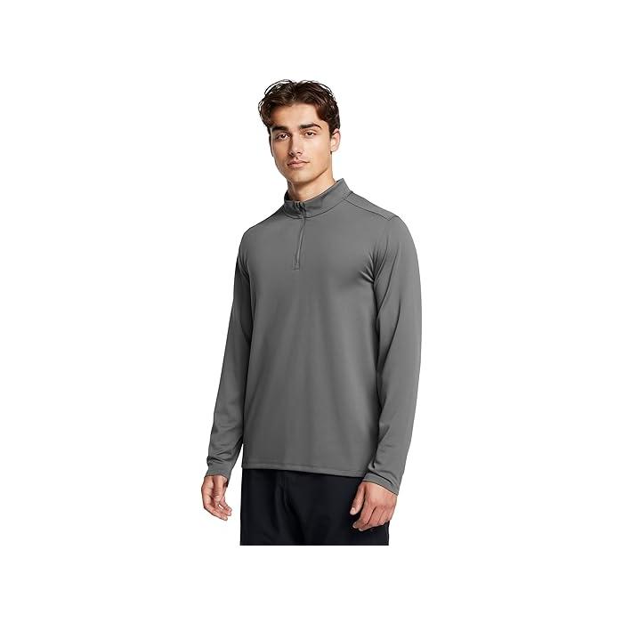 (取寄) アンダーアーマー メンズ モーション 1/4 ジップ Under Armour men Motion 1/4 Zip Castlerock/Anthracite UNDER ARMOUR（アンダーアーマー） (取寄) メンズ モーション 1/4