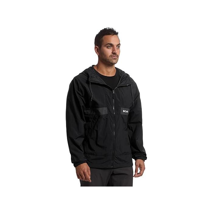 (取寄) コロンビア メンズ スパイア バレー フーデット ウィンドブレーカー Columbia men Spire Valley Hooded Windbreaker Black/Shark Columbia（コロンビア） P最大17倍1/1限定 (取寄) メンズ スパイア