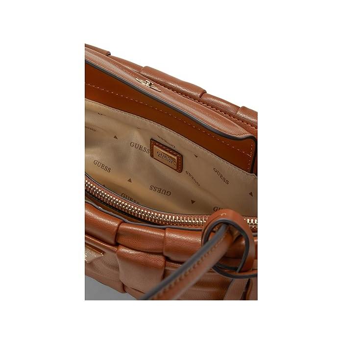 (取寄) ゲス レディース マリオン ショルダー サッチェル GUESS women Marion Shoulder Satchel Cognac GUESS（ゲス） (取寄) レディース マリオン ショルダー サッチェル