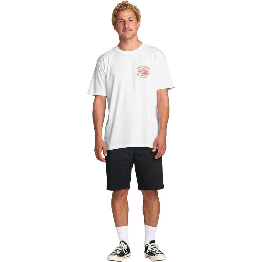 (取寄) ビラボン メンズ タイム プレミアム T-シャツ - メンズ Billabong men Time Premium T-Shirt - Men's White BILLABONG（ビラボン） P最大17倍1/1限定 (取寄) メンズ タイム