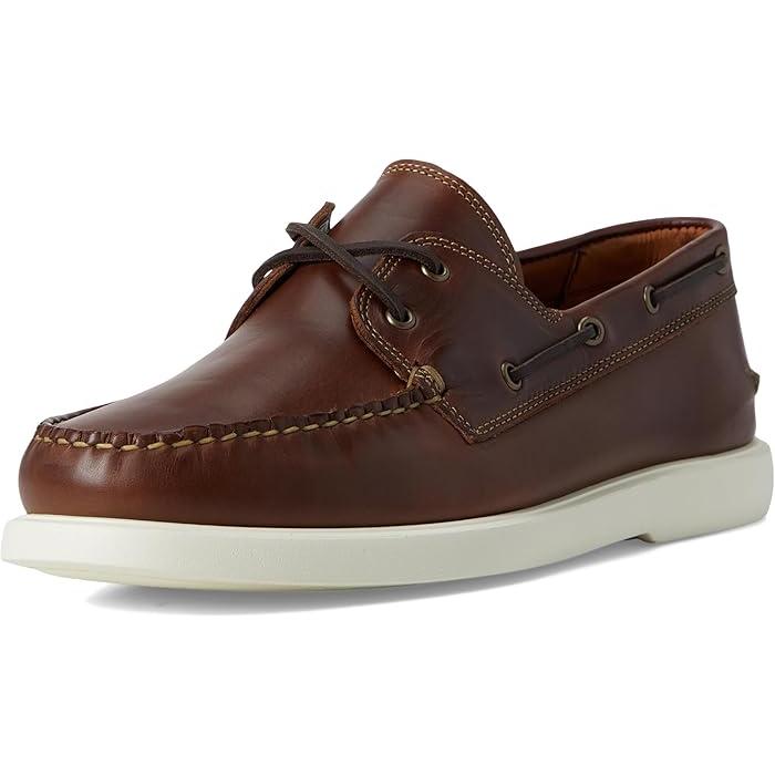 (取寄) アレンエドモンズ メンズ パナマ ボート シューズ Allen Edmonds men Panama Boat Shoes Bone/Tobacco Leather Allen Edmonds（アレン・エドモンズ） (取寄) メンズ パナマ ボート