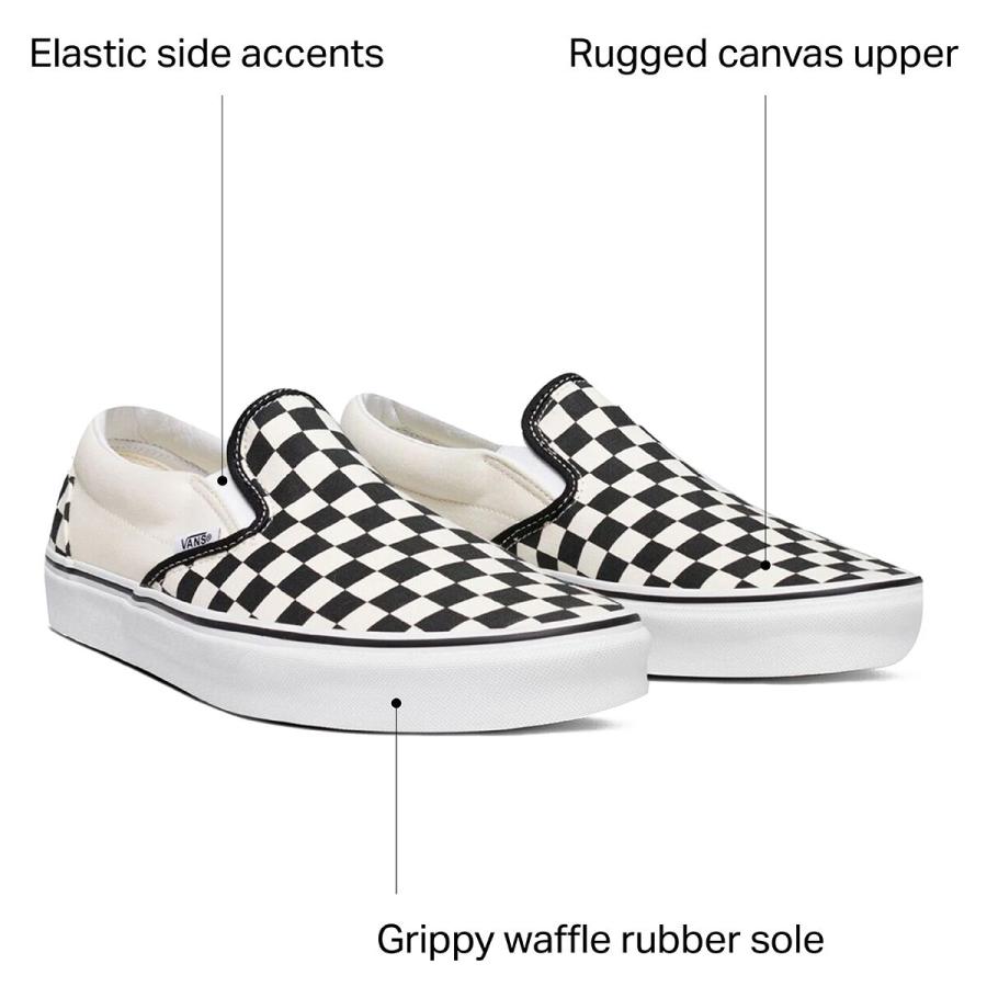 P最大14倍4/27限定 (取寄) バンズ クラシック スリップ-オン シューズ Vans Classic Slip-On Shoe Black｜jetrag｜02