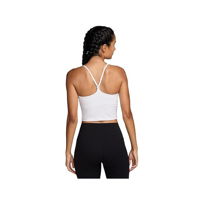 (取寄) ナイキ レディース インディ ブラ タンク Nike women Indy Bra Tank White/Black NIKE（ナイキ） P最大17倍1/1限定 (取寄) レディース インディ ブラ