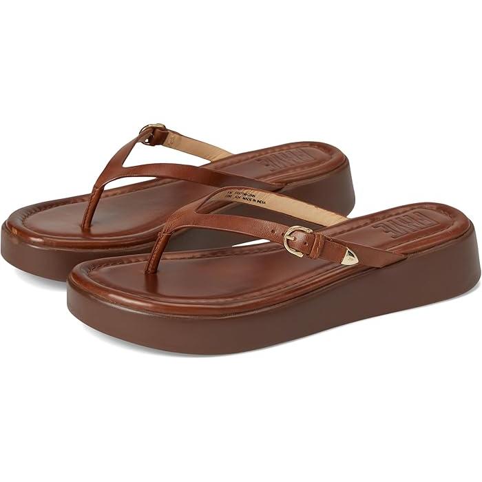 (取寄) フライ レディース マヤ バックル トング サンダル Frye women Maya Buckle Thong Sandals Cinnamon Frye（フライ） P最大17倍1/1限定 (取寄) レディース マヤ バックル