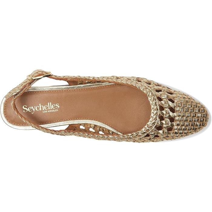 (取寄) セイシェル レディース アバロン メタリック レザー Seychelles women Avalon llic Leather Gold Leather 取寄) セイシェル レディース アバロン メタリック レザー Seychelles