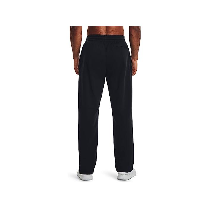 (取寄) アンダーアーマー メンズ ライバル フリース パンツ Under Armour men Under Armour Rival Fleece Pants Black/White UNDER ARMOUR（アンダーアーマー） P最大17倍1/1限定 (取寄) メンズ