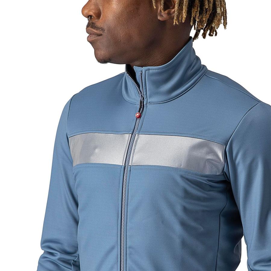 CASTELLI ジャケット RADDOPPIA 2 JACKET ブルーS CASTELLI ( カステリ ) ジャケット ALPHA DOPPIO RoS JACKET