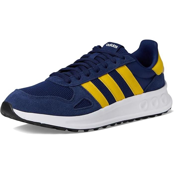 (取寄) アディダス ランニング メンズ ラン 84 シューズ adidas Running men Run 84 Shoes Dark Blue/White/Utility Yellow adidas（アディダス） (取寄) ランニング メンズ ラン 84 シューズ