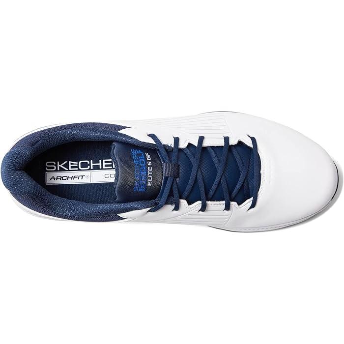 (取寄) スケッチャーズ ゴルフシューズ メンズ ゴー ゴルフシューズ エリート 5-GF Skechers GO GOLF men Skechers GO GOLF Go Golf Elite 5-GF White/Navy/Blue｜jetrag｜02