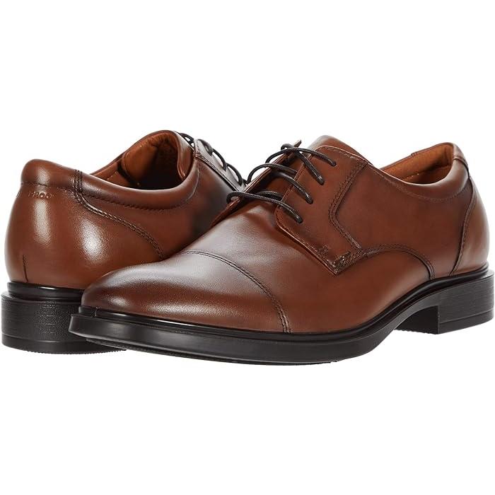 (取寄) フローシャイム メンズ フォアキャスト ウォータープルーフ キャップ トゥ オックスフォード Florsheim men Florsheim Forecast Waterproof Cap Toe Oxford Cognac Smooth Florsheim（フローシャイム） (取寄) メンズ フォアキャスト