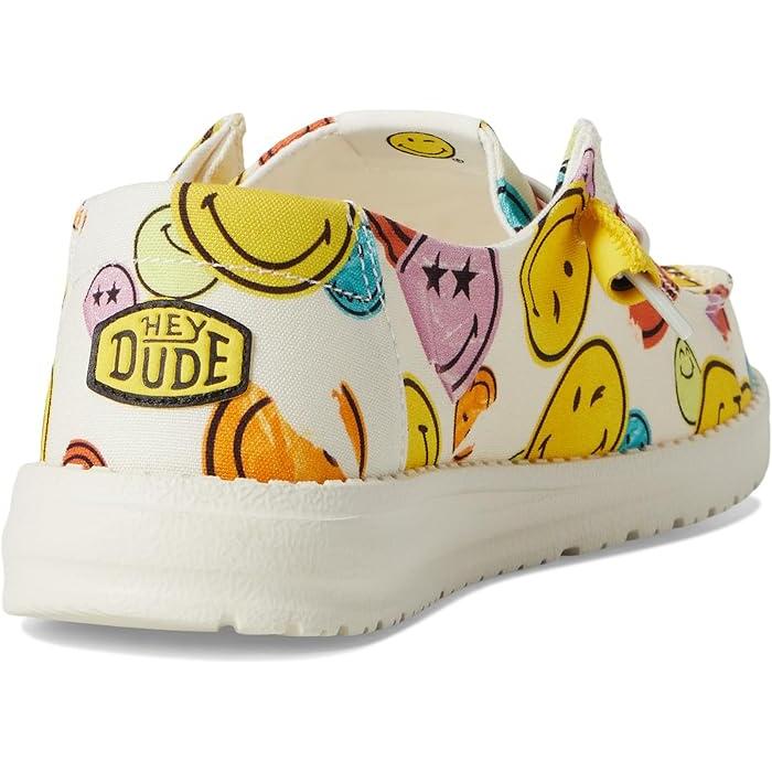 (取寄) ヘイ デュード レディース ウェンディ スマイリー Hey Dude women Wendy Smiley Cream/Multi P最大17倍1/1限定 (取寄) ヘイ デュード レディース ウェンディ