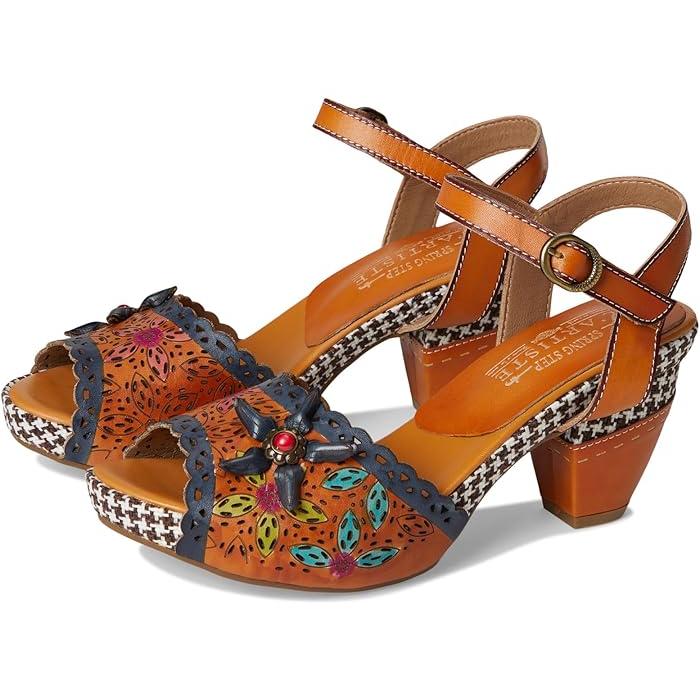 (取寄) ラルティストバイスプリングステップ レディース  L'Artiste by Spring Step women L'Artiste by Spring Step Modesty Camel Multi 取寄) ラルティストバイスプリングステップ レディース L'Artiste by