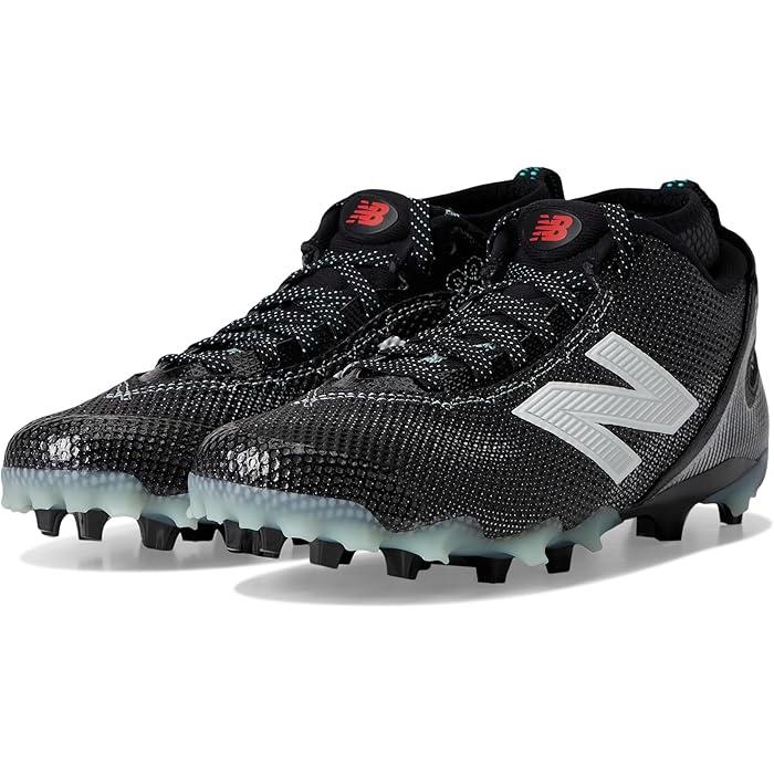 (取寄) ニューバランス メンズ フリーズLX v5 ラクロス New Balance men FreezeLX V5 Lacrosse Cleatss Black/White New Balance（ニューバランス） (取寄) スニーカー メンズ フリーズLX