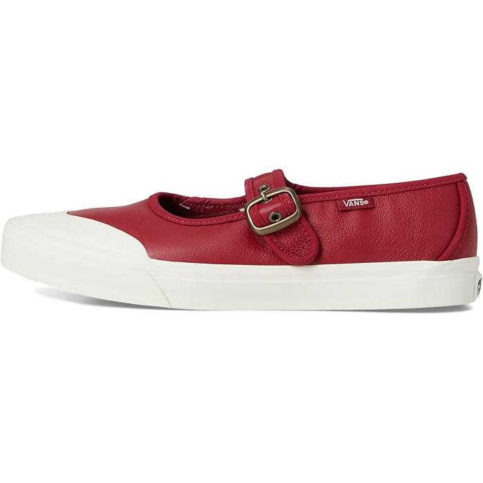 (取寄) バンズ メアリー ジーン Vans Mary Jane Leather Bordeaux VANS（ヴァンズ） (取寄) バンズ メアリー ジーン Vans Mary Jane