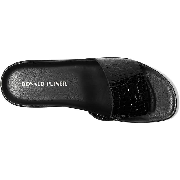 (取寄) ドナルドプリナー レディース フィフィ Donald Pliner women Fifi Black 取寄) ドナルドプリナー レディース フィフィ Donald Pliner women