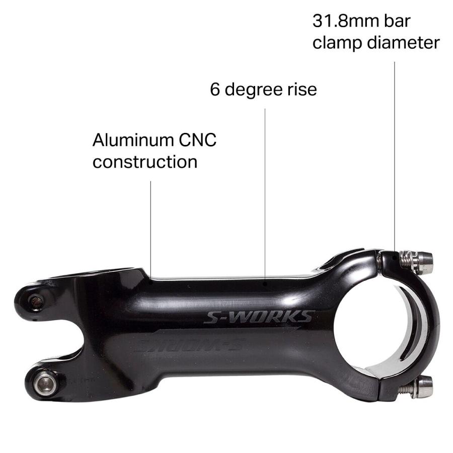 エスワークスSLステム 100mm 12度 ブラック Specialized S-Works Future Stem Excel Sports | Shop Online