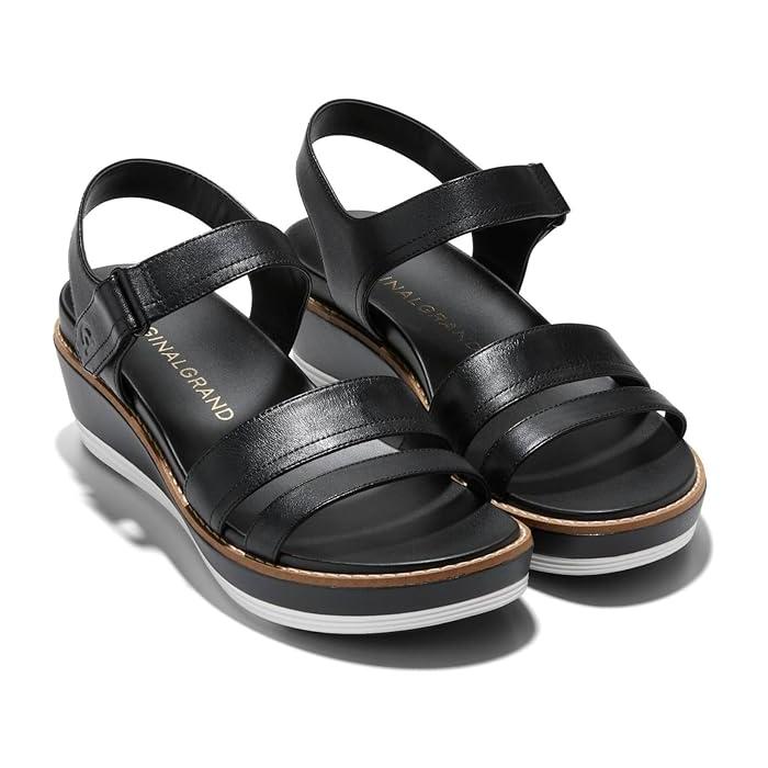 (取寄) コールハーン レディース オリジナルグランド ペイトン フラットフォーム Cole Haan women Cole Haan Originalgrand Peyton Flatform Black/Black COLE HAAN（コールハーン） (取寄) レディース オリジナルグランド