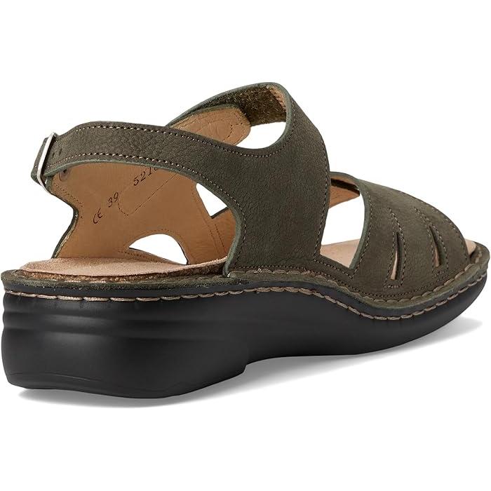 (取寄) フィン コンフォート レディース バービュダ オリーブ Finn Comfort women Barbuda Olive Streetnubuk Olive Finn Comfort（フィンコンフォート） P最大17倍1/1限定 (取寄) フィン