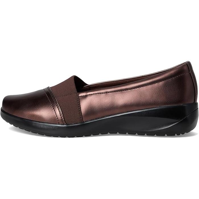 (取寄) クラークス レディース レアー Clarks women Kaetlyn Rhea Bronze llic Synthetic Clarks（クラークス） (取寄) レディース レアー Clarks women Kaetlyn