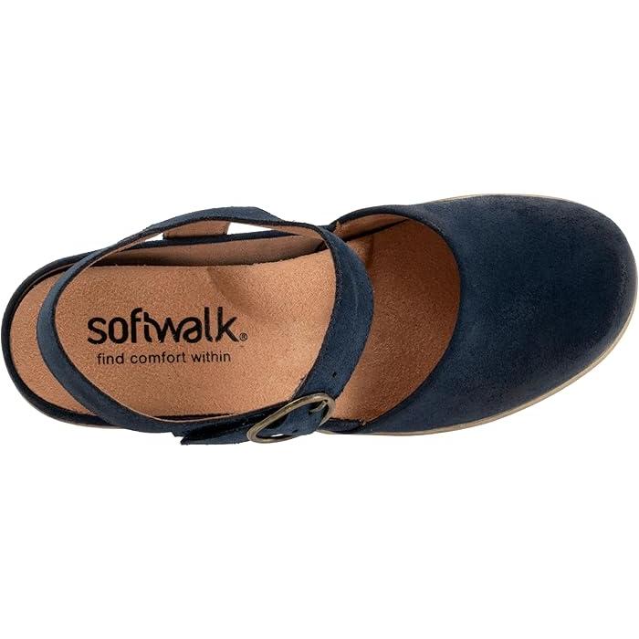 (取寄) ソフトウォーカー レディース マベル SoftWalk women SoftWalk Mabelle Navy Suede P最大17倍1/1限定 (取寄) ソフトウォーカー レディース マベル