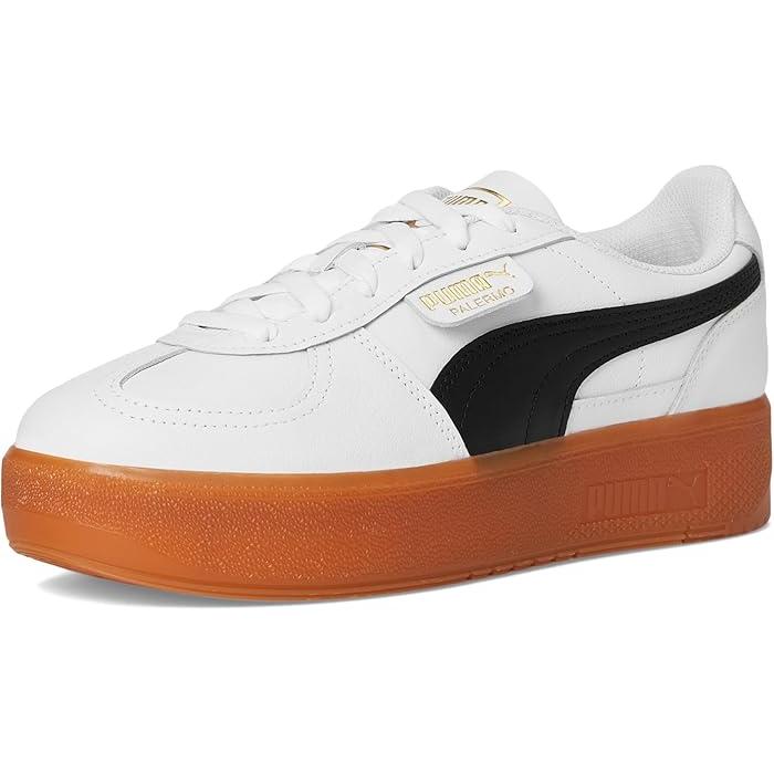 (取寄) プーマ レディース パレルモ シューズ PUMA women Palermo Elevata Shoes Puma White/Gum PUMA（プーマ） P最大17倍1/1限定 (取寄) レディース パレルモ