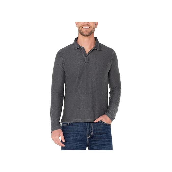 (取寄) リバプールロサンゼルス メンズ ロング スリーブ ポロ Liverpool Los Angeles men Long Sleeve Polo Black 取寄) リバプールロサンゼルス メンズ ロング スリーブ ポロ Liverpool