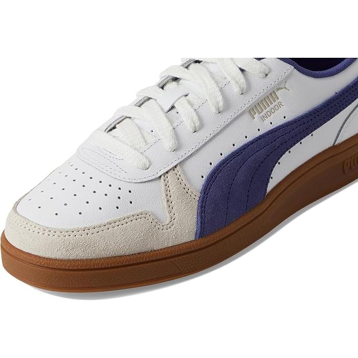 (取寄) プーマ メンズ インドア シューズ PUMA men Indoor Shoes Puma White/Blue Crystal/Gum PUMA（プーマ） P最大17倍1/1限定 (取寄) メンズ インドア シューズ