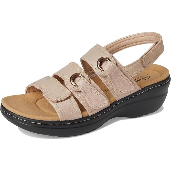 (取寄) クラークス レディース マーリア 2 バリ Clarks women Merliah 2 Bali Sand Combi Leather Clarks（クラークス） P最大17倍1/1限定 (取寄) レディース マーリア 2