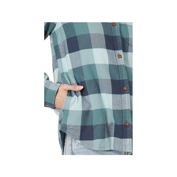 (取寄) エルエルビーン レディース フランネル シャツ L.L.Bean women Soft-Brushed Flannel Shirt Soft Spruce