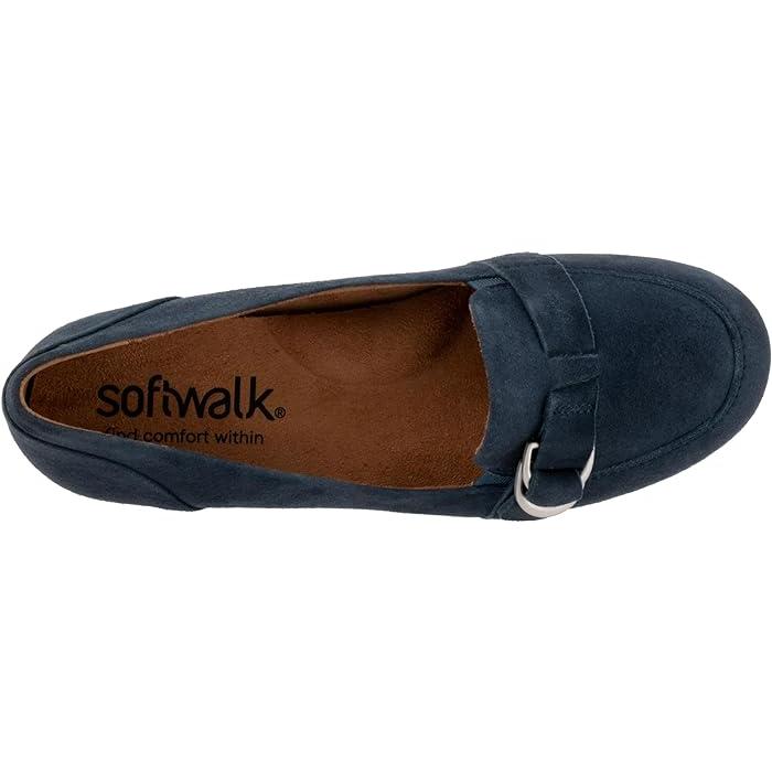 取寄) ソフトウォーカー レディース セラ SoftWalk women Serra Navy