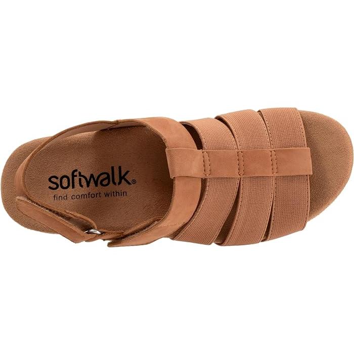 (取寄) ソフトウォーカー レディース  SoftWalk women SoftWalk Burnaby Tan Nubuck 取寄) ソフトウォーカー レディース バーナビー SoftWalk women