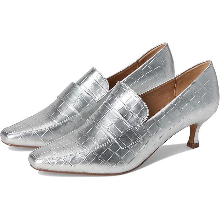 (取寄) ジュルネ コレクション レディース セリーナ ポンプ Journee Collection women Celina Pump Silver P最大12倍12/30限定 (取寄) ジュルネ コレクション レディース