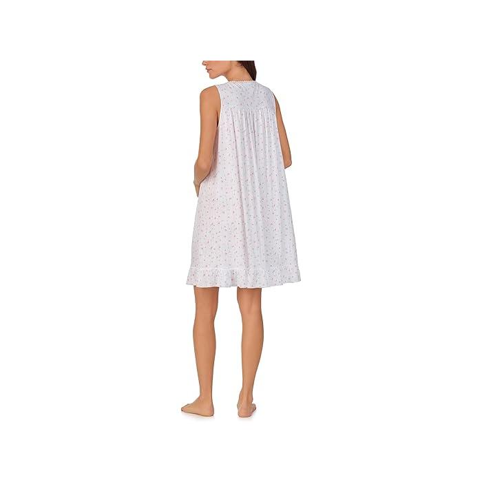 (取寄) アイリーン ウエスト レディース コットン ウーブン ロン スリーブレス ショート シュミーズ Eileen West women Cotton Woven Lawn Sleeveless Short Chemise Blue Ribbon 取寄) アイリーン ウエスト レディース コットン ウーブン スリーブ