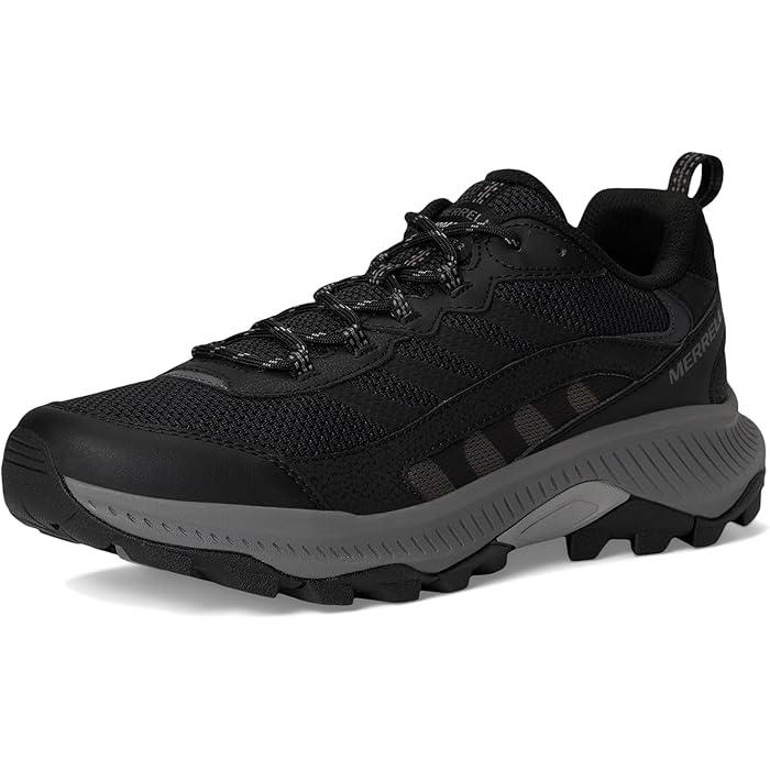 (取寄) メレル メンズ スピード ストライク 2 レザー Merrell men Speed Strike 2 Leather Black MERRELL（メレル） (取寄) メンズ スピード ストライク 2 Merrell men