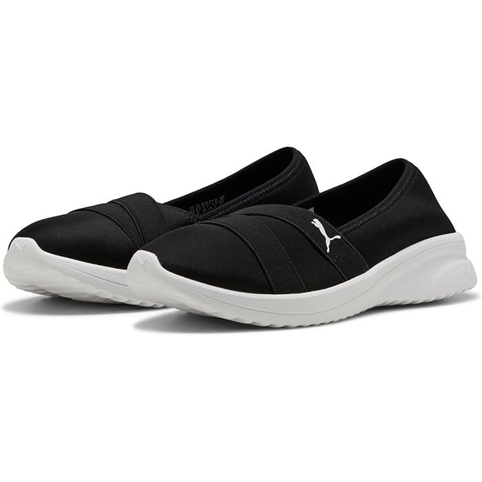 PUMA(プーマ) スニーカー Adelina レディース Amazon | PUMA レディース Adelina, Puma White-Matte Silver