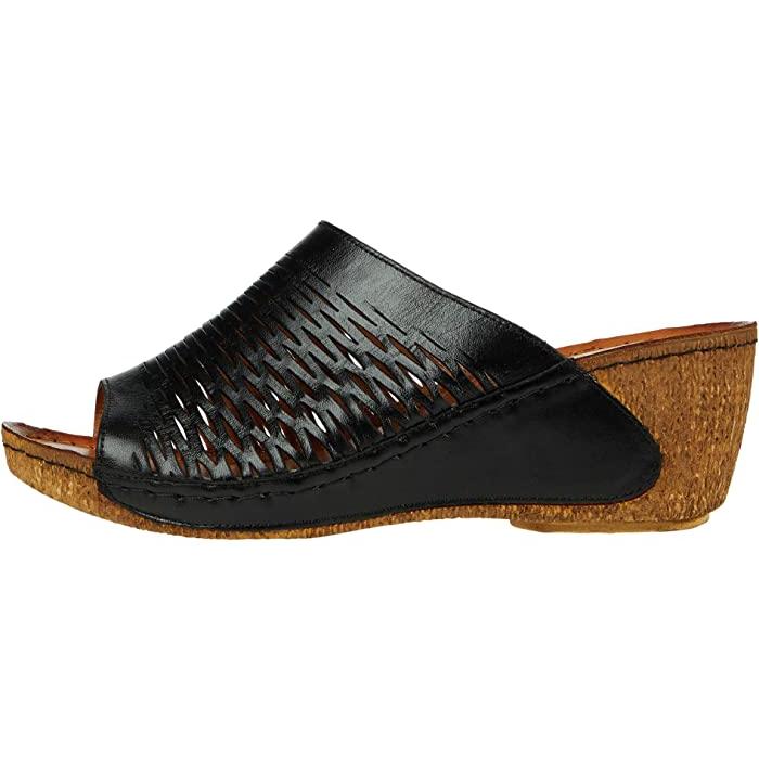 Spring Step レディース クナセナ スリッパ, ブラック, Las