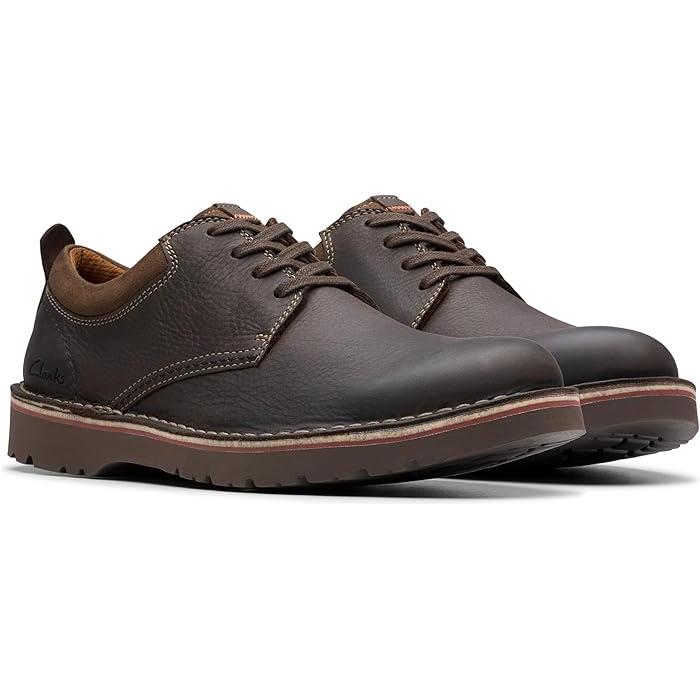 (取寄) クラークス メンズ ロウ Clarks men Eastridge Low Dark Brown Leather Clarks（クラークス） (取寄) メンズ ロウ Clarks men Eastridge Low