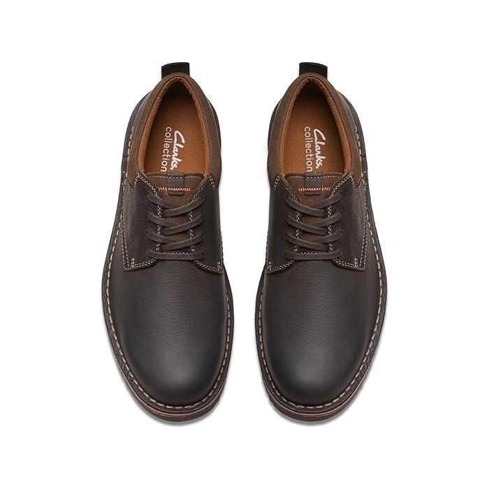 (取寄) クラークス メンズ ロー Clarks men Eastridge Low Black Leather Clarks（クラークス） (取寄) メンズ ロウ Clarks men Eastridge Low