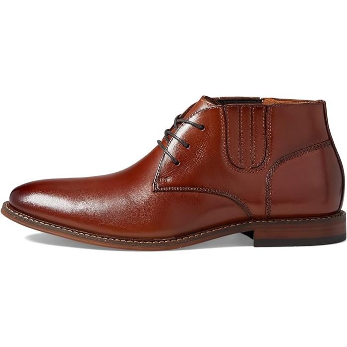 (取寄) ステイシー アダムス メンズ マックスウェル プレーン トゥ デミ ブーツ Stacy Adams men Maxwell Plain Toe Demi Boot Black 取寄) ステイシー アダムス メンズ マックスウェル プレーン トゥ デミ